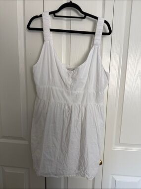 Abercrombie & Fitch White Mini Sundress